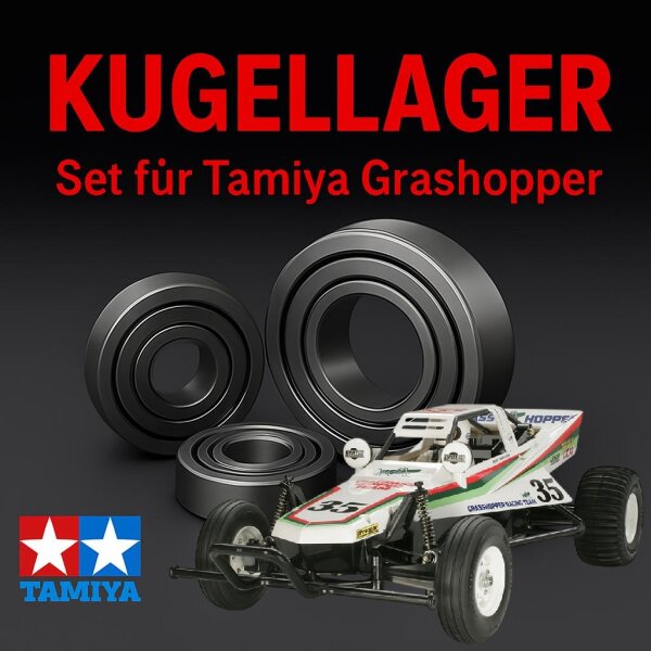 KUGELLAGER SATZ FÜR TAMIYA GRASSHOPPER 1 & 2 -...