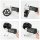 DRIFT KOMPLETT REIFEN (4 STK.) F&Uuml;R 1:10 ONROAD CHROM BLAU 6mm OFFSET # RC40701