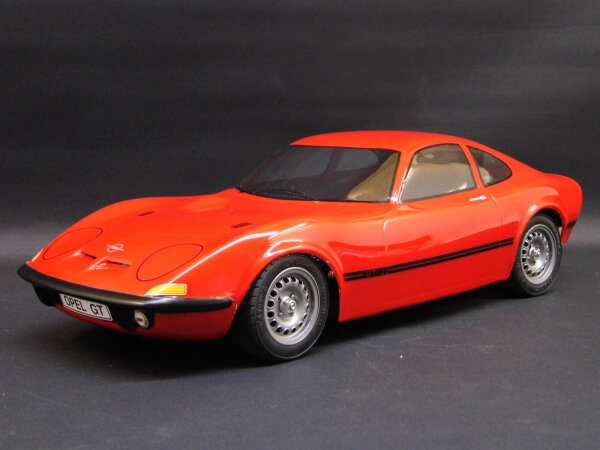 OPEL GT - KAROSSERIE-BAUSATZ 1:10 FÜR M-CHASSIS INKL. DECALS/MASKEN # 11140