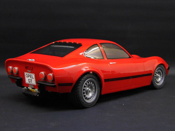 OPEL GT - KAROSSERIE-BAUSATZ 1:10 FÜR M-CHASSIS INKL. DECALS/MASKEN # 11140
