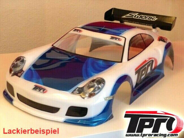 TPRO GT 3000 LIGHT 1/8 GT LEXAN KAROSSERIE INKL DECALS u. SPOILER # TP104003L