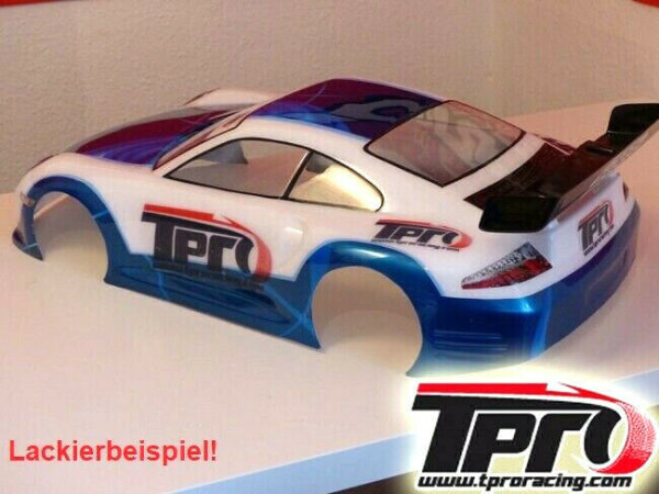 TPRO GT 3000 LIGHT 1/8 GT LEXAN KAROSSERIE INKL DECALS u. SPOILER # TP104003L