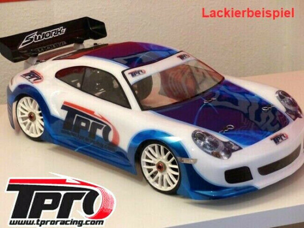 TPRO GT 3000 LIGHT 1/8 GT LEXAN KAROSSERIE INKL DECALS u. SPOILER # TP104003L