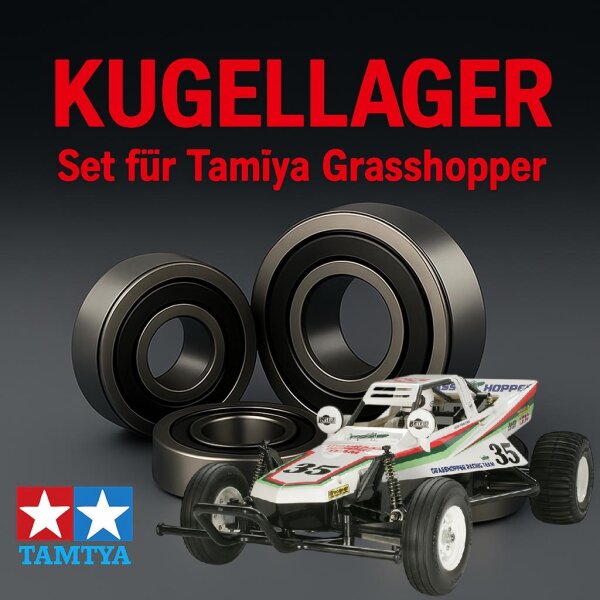 KUGELLAGER SATZ FÜR TAMIYA GRASSHOPPER 1 & 2 -...