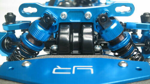 Yeah Racing TATT-038BU Spalleggiatore posteriore inferiore in alluminio