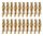 GOLDKONTAKTE GOLDSTECKER GOLDBUCHSEN 2mm 3,5mm 4mm 5mm 5,5mm - W&Auml;HLEN SIE AUS !(4mm Stecker (20 St.))