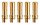 GOLDKONTAKTE GOLDSTECKER GOLDBUCHSEN 2mm 3,5mm 4mm 5mm 5,5mm - WÄHLEN SIE AUS !(5mm Stecker (5 St.))