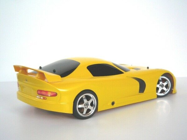 DODGE VIPER GTS KAROSSERIE 1:10 200MM UNLACKIERT INKL. DECALBOGEN # 10220
