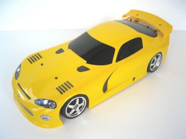 DODGE VIPER GTS KAROSSERIE 1:10 200MM UNLACKIERT INKL. DECALBOGEN # 10220