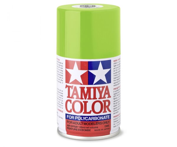 TAMIYA PS - SPRÜHFARBE FÜR RC CAR KAROSSERIEN 100ml - FARBE WÄHLBAR - PS-8 Hellgrün