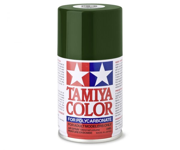 TAMIYA PS - SPRÜHFARBE FÜR RC CAR KAROSSERIEN 100ml - FARBE WÄHLBAR - PS-9 Dunkelgrün