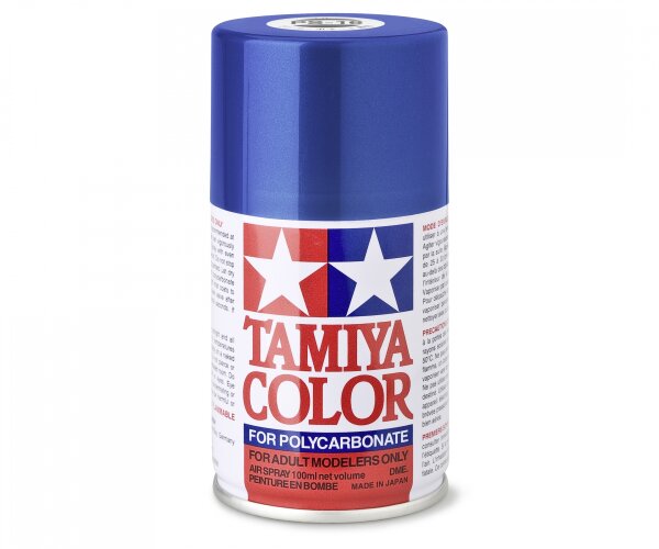 TAMIYA PS - SPRÜHFARBE FÜR RC CAR KAROSSERIEN 100ml - FARBE WÄHLBAR - PS-16 Blau Metallic