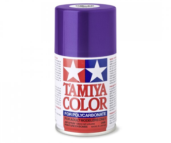 TAMIYA PS - SPRÜHFARBE FÜR RC CAR KAROSSERIEN 100ml - FARBE WÄHLBAR - PS-18 Violett Metallic