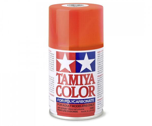 TAMIYA PS - SPRÜHFARBE FÜR RC CAR KAROSSERIEN 100ml - FARBE WÄHLBAR - PS-20 Neon Rot