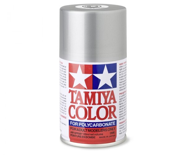 TAMIYA PS - SPRÜHFARBE FÜR RC CAR KAROSSERIEN 100ml - FARBE WÄHLBAR - PS-41 Hell Silber