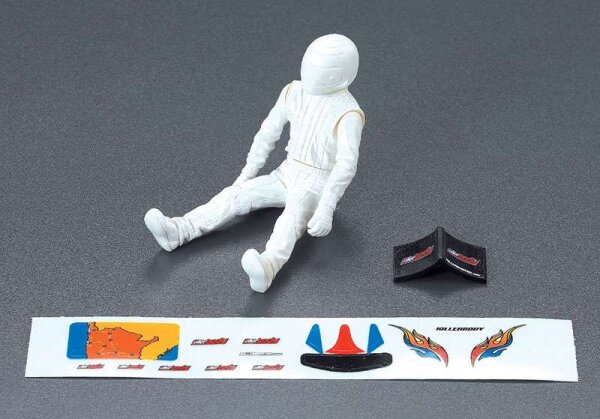 KILLERBODY FAHRERFIGUR KLAR FÜR 1/10 RC CAR KAROSSERIEN # KB48050