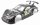 RC CAR KAROSSERIE 1:10 "SUPER GT" DRIFT IN CARBON OPTIK INKL. SPOILER # HX041