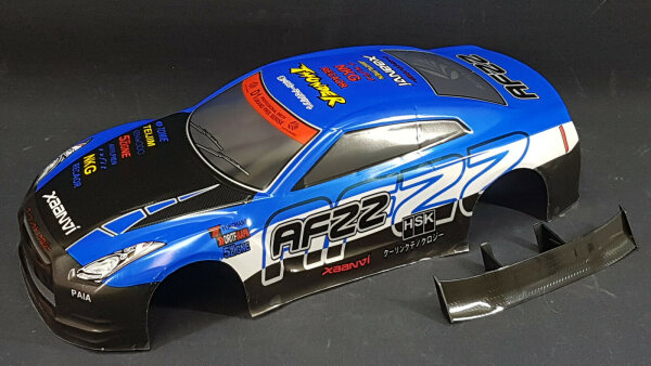 RC CAR KAROSSERIE 1:10 "NISSAN GTR R35" DRIFT...
