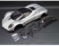 RC CAR KAROSSERIE 1:10 &quot;PAZO&quot; IN SILBER 200MM...