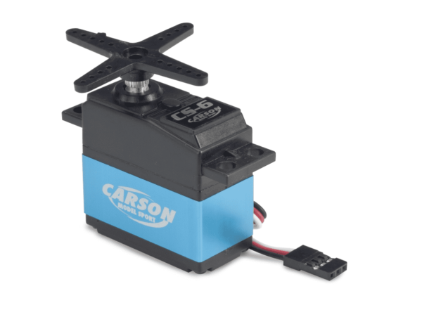 CARSON CS-6 SERVO MIT METALLGETRIEBE & ZUBEHÖR #...