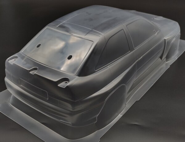 TAMIYA KAROSSERIE BAUSATZ 1:10 "FORD ESCORT STREET 1998", UNLACKIERT (KLAR)