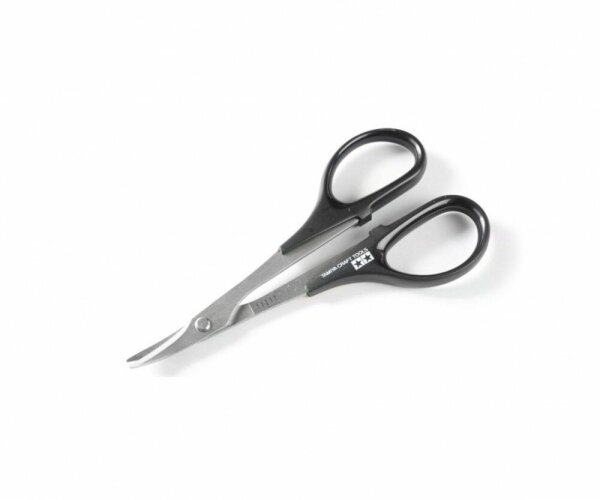 TAMIYA CRAFTTOOLS SCHERE FÜR PLASTIK & BLECH, GEBOGEN # 300074005