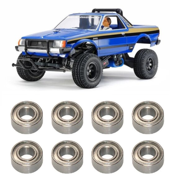 KUGELLAGER SATZ FÜR TAMIYA SUBARU BRAT (58384) 8...