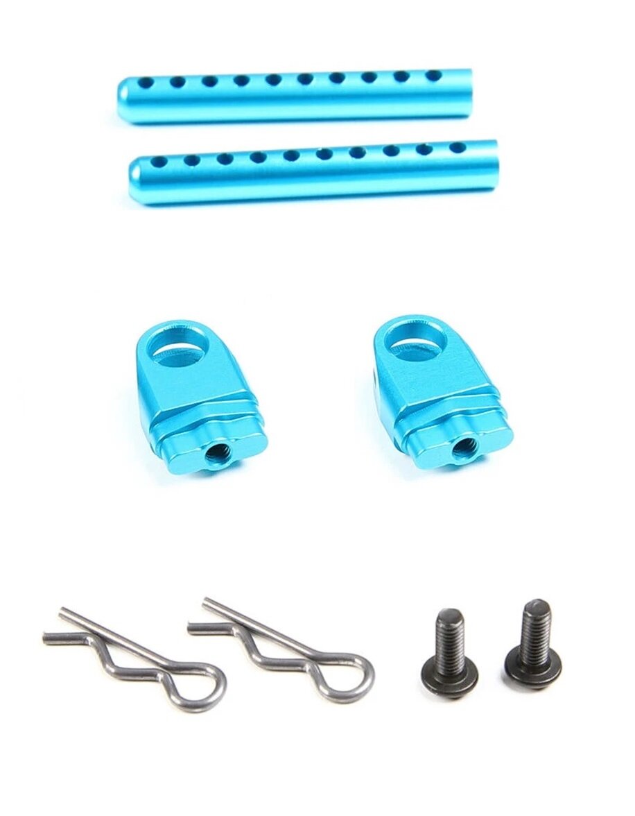 Pièce Upgrade Tamiya DT-03 – Joint De Roue En Aluminium Bleu, 1 Paire, Compatible 1/10 Tamiya DT-03