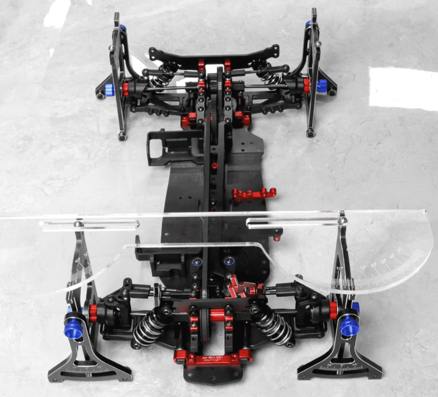 Rc Comp Setup UNIVERSAL ALUMINIUM RC CAR SETUP SYSTEM FÜR 1:10 TOURENWAGEN, 69,99