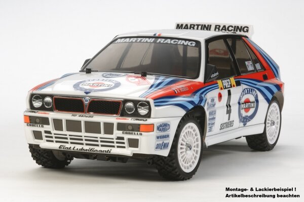 TAMIYA R/C KAROSSERIE SATZ 1:10 LANCIA DELTA HF INTEGRALE...