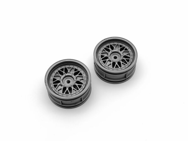TAMIYA BBS MESH TOURENWAGEN FELGEN 2-TEILIG 1:10 SILBER...