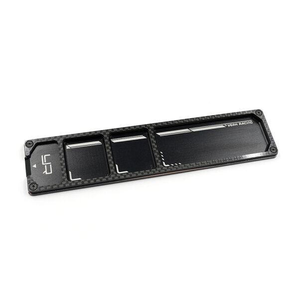 YEAH RACING ALUMINIUM KLEINTEILESCHALE AUFBEWAHRUNGSSCHALE SCHWARZ  # YA-0237BK