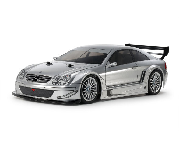 TAMIYA R/C BAUSATZ 1:10 TT-02 MERCEDES CLK AMG 2002 # 300058722