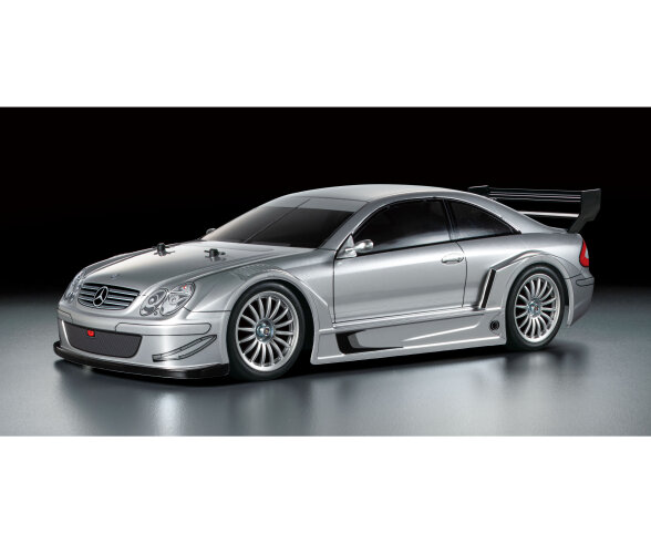 TAMIYA R/C BAUSATZ 1:10 TT-02 MERCEDES CLK AMG 2002 # 300058722