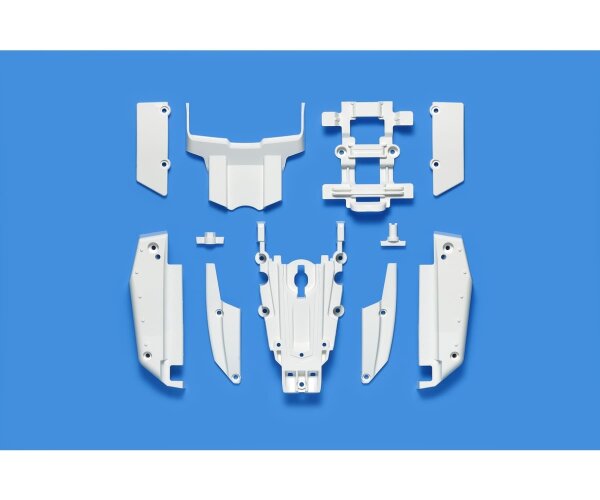 TAMIYA C-TEILE KAROSSERIETEILE AKKUHALTER SEITENKÄSTEN FÜR DT-04 FIGHTER NXGEN # 300051756