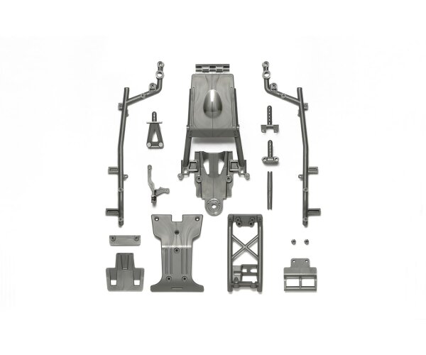 TAMIYA F-TEILE KAROSSERIEHALTER ÜBERROLLKÄFIG RAMMER VORN FÜR DT-04 FIGHTER NXGEN # 300051757