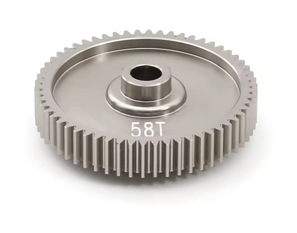HAUPTZAHNRAD 58 ZÄHNE AUS ALUMINIUM FÜR TAMIYA TT-01 / TT-01E / TT-01D