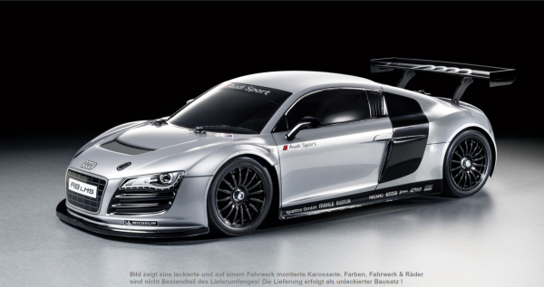 TAMIYA R/C KAROSSERIE 1:10 AUDI R8 LMS UNLACKIERT (BULK) # 300051754-B