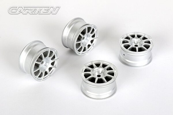 CARTEN 1:10 M CHASSIS FELGEN 10 SPEICHEN 4 STÜCK...