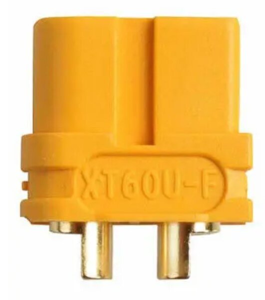 AMASS XT60 HOCHSTROM GOLDKONTAKT BUCHSE - 1  STÜCK #...
