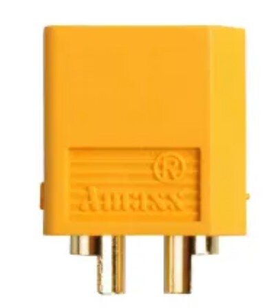 AMASS XT60 HOCHSTROM GOLDKONTAKT STECKER - 1  STÜCK...