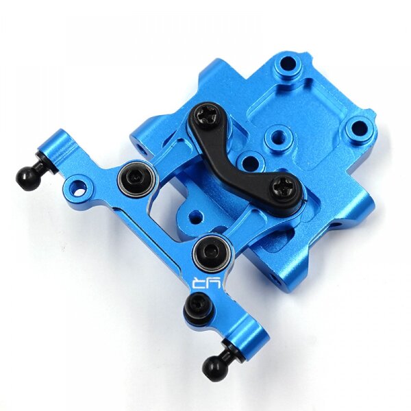 YEAH RACING - BLAUE ALU LENKUNG KUGELGELAGERT FÜR TAMIYA DT-04 # TADT-004BU
