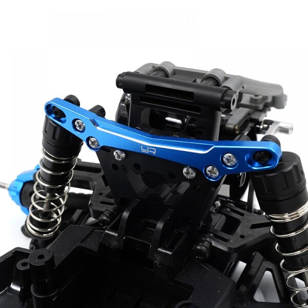 YEAH RACING - BLAUE ALU DÄMPFERBRÜCKE HINTEN FÜR TAMIYA DT-04 # TADT-010BU