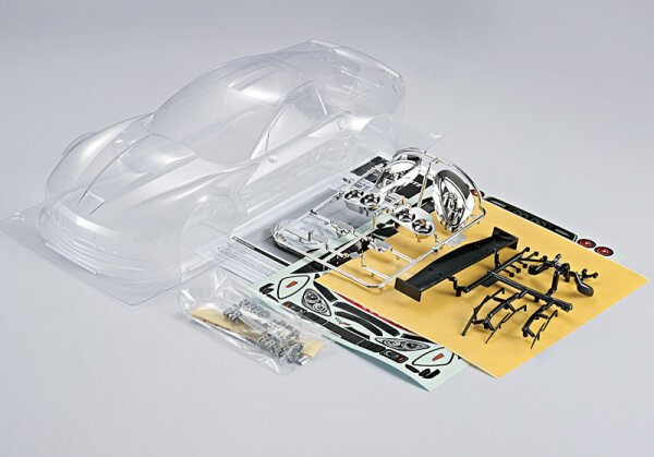 KILLERBODY RC CAR KAROSSERIE 1:10 CORVETTE GT2 RACING...