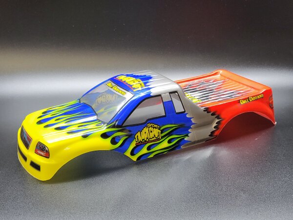 KAROSSERIE PICKUP "SPORT TRUCK" IN BLAU-GELB-ROT