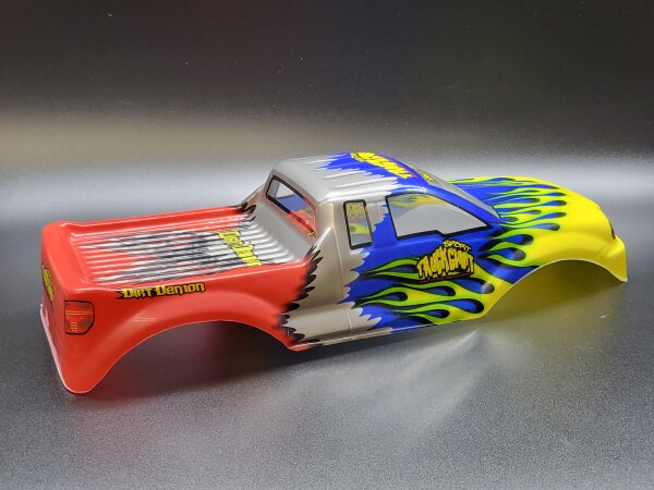 KAROSSERIE PICKUP "SPORT TRUCK" IN BLAU-GELB-ROT