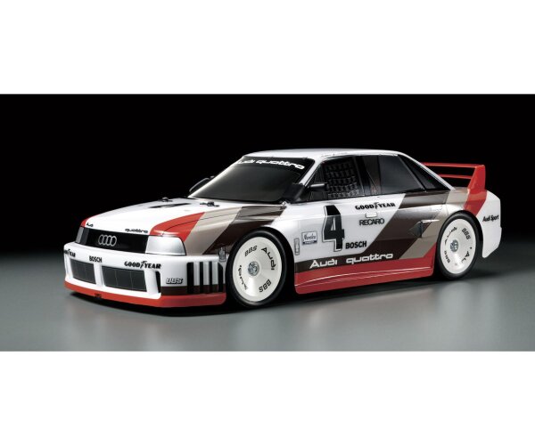 TAMIYA R/C BAUKASTEN "AUDI 90 QUATTRO RACING"...