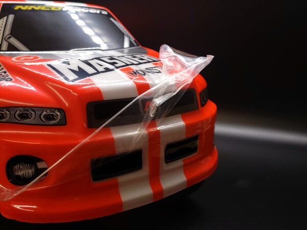 RC CAR KAROSSERIE 1:10 "MASHER" IN NEON ORANGE