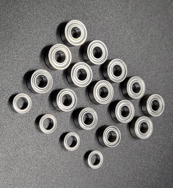 KUGELLAGER SATZ FÜR TAMIYA DT-04 MODELLE 18 LAGER...