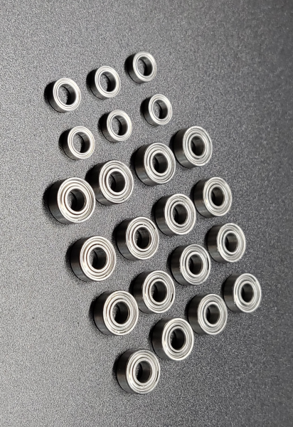 KUGELLAGERSATZ FÜR TAMIYA TA-01 MODELLE - 22...